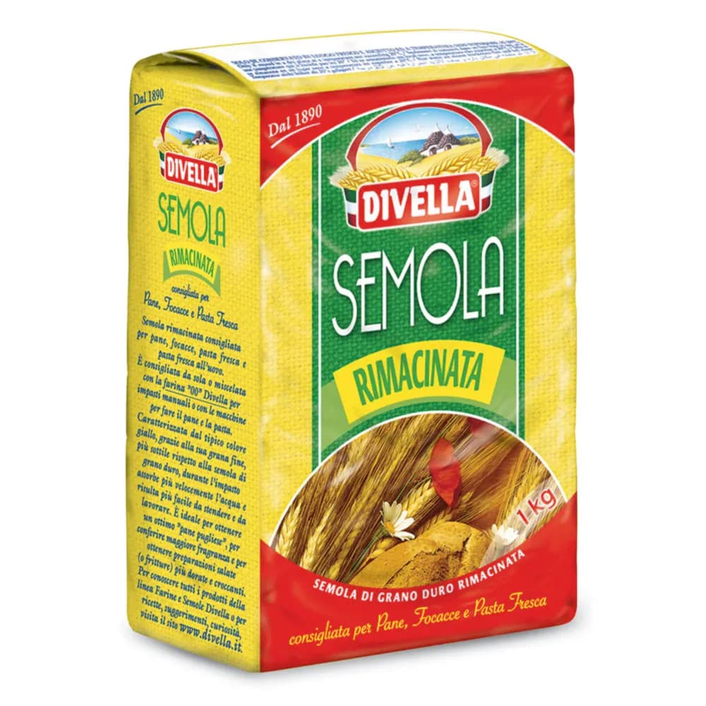 Semoule de blé dur rimacinata Divella 1 kg