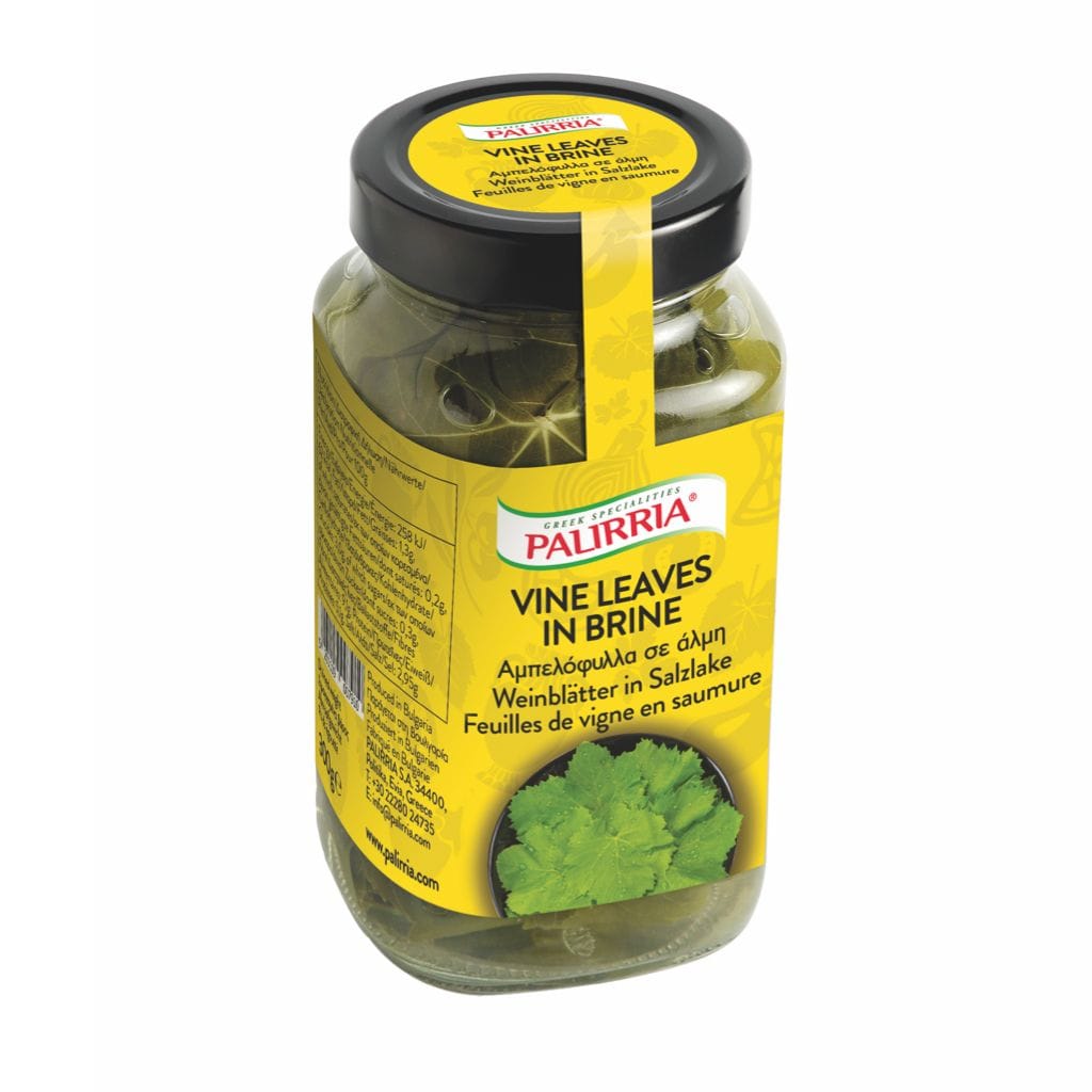Feuilles de vigne en saumure tendre Palirria 440g