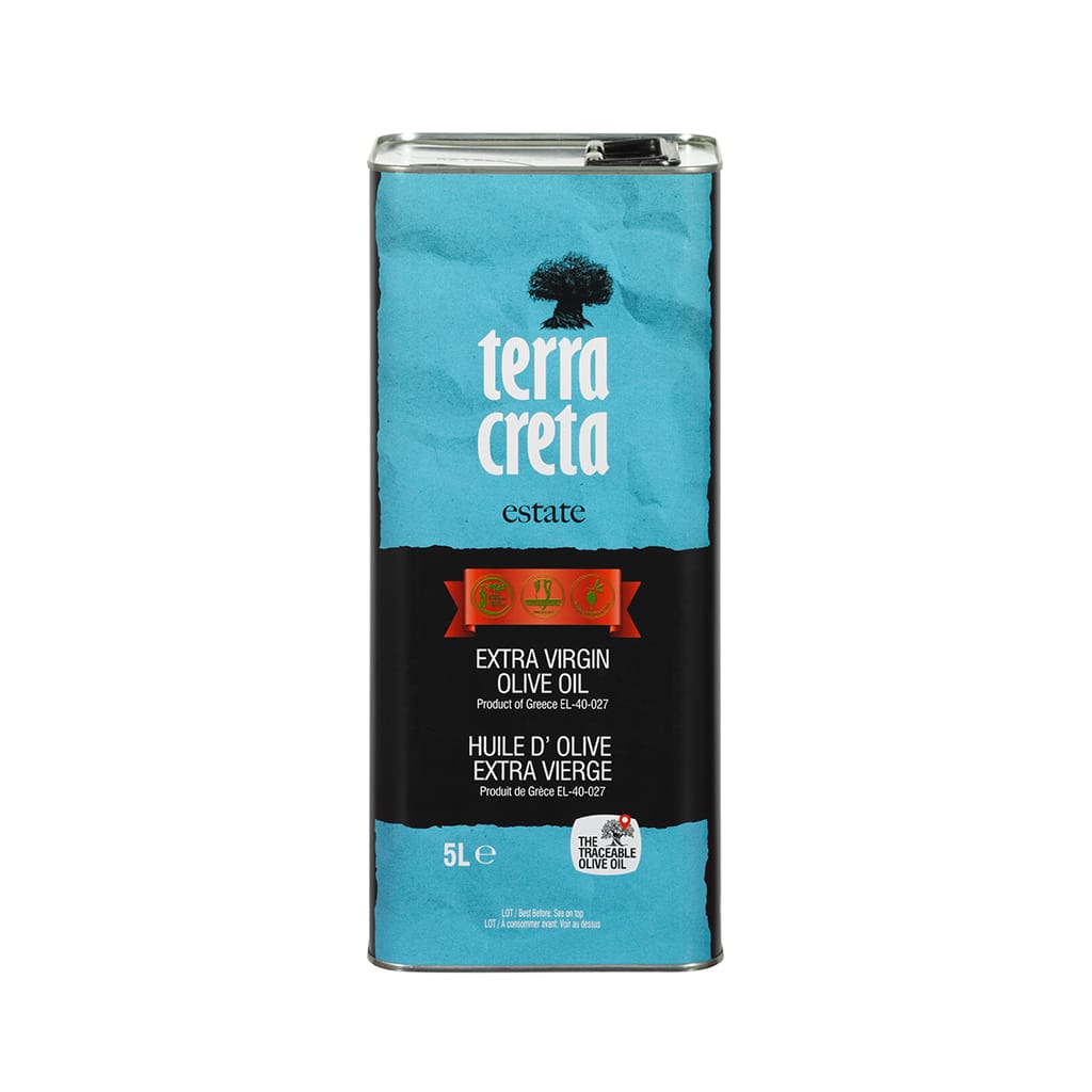 Huile d'olive extra vierge de Crète Terra Creta 5L