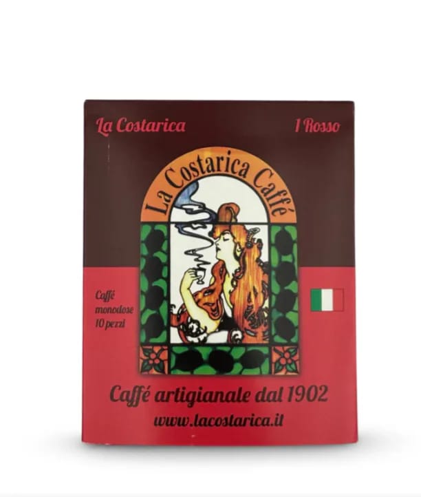 Café capsules rosso fort la costarica compatible nespresso