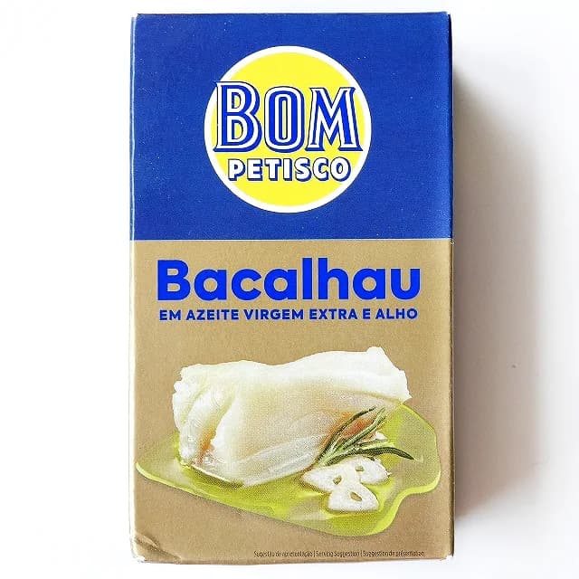 Morue Huile Olive Et Ail — 120 g