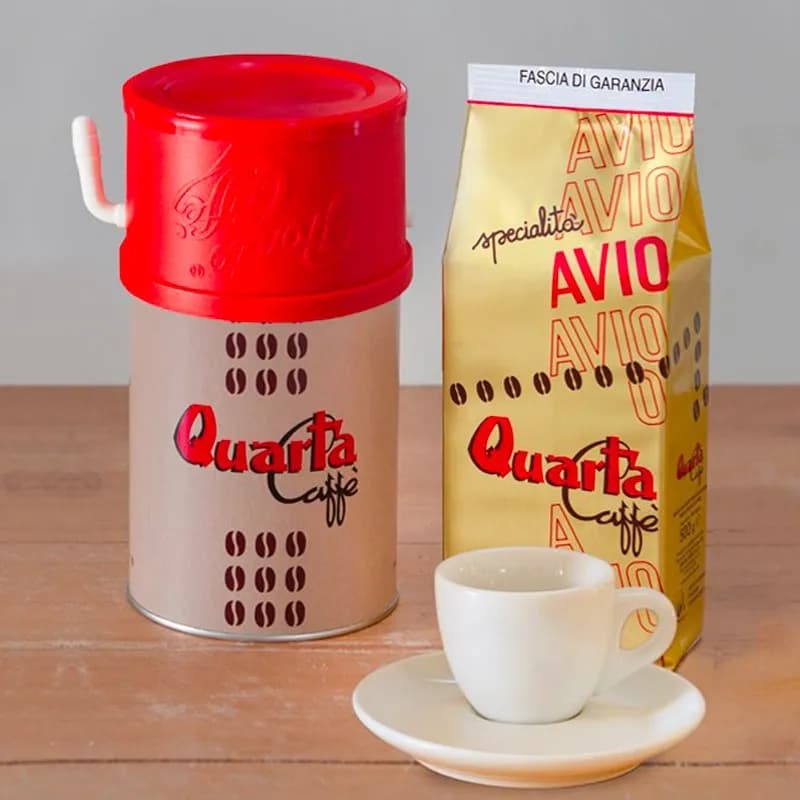 Café moulu en boîte doseur - Quarta