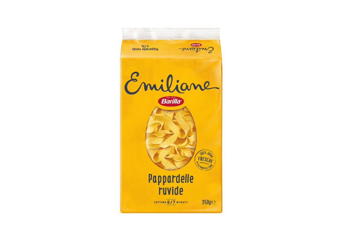 Pappardelle Emiliane aux œufs