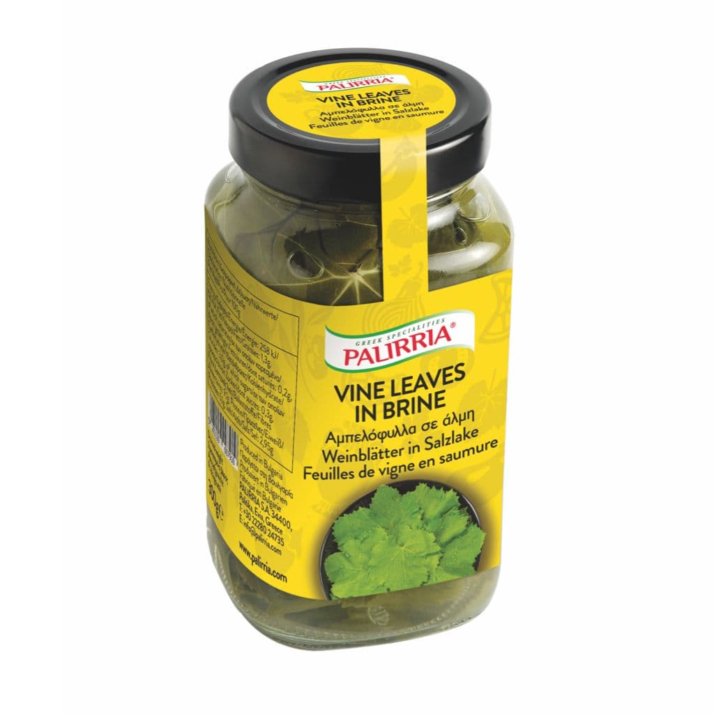 Feuilles de vigne en saumure tendre Palirria 440g