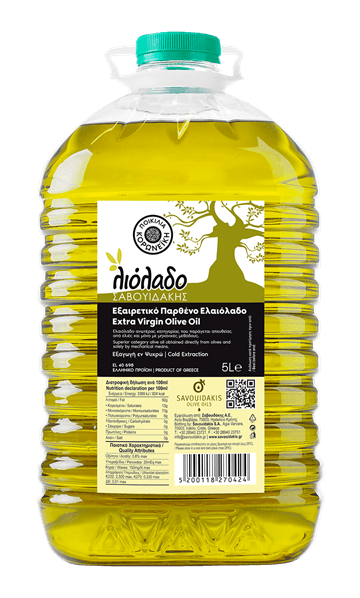 Huile d'olive extra vierge - Savouidakis — bidon 5 L